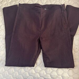 Woman Burgundy H&M Casual Pant Size 12